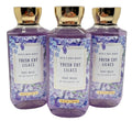 NEW Bath & Body Works Lot of 3 Bottles Fresh Cut Lilacs Body Wash Shower 10 oz
